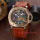 Panerai Luminor Submersible Camouflage Face Replica Watch with Orange Leather Strap (2)_th.jpg